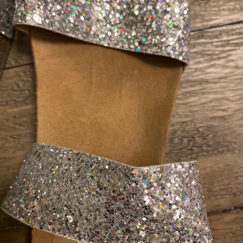 Steve Madden Sparkle Slides Size 9.5 - image 2